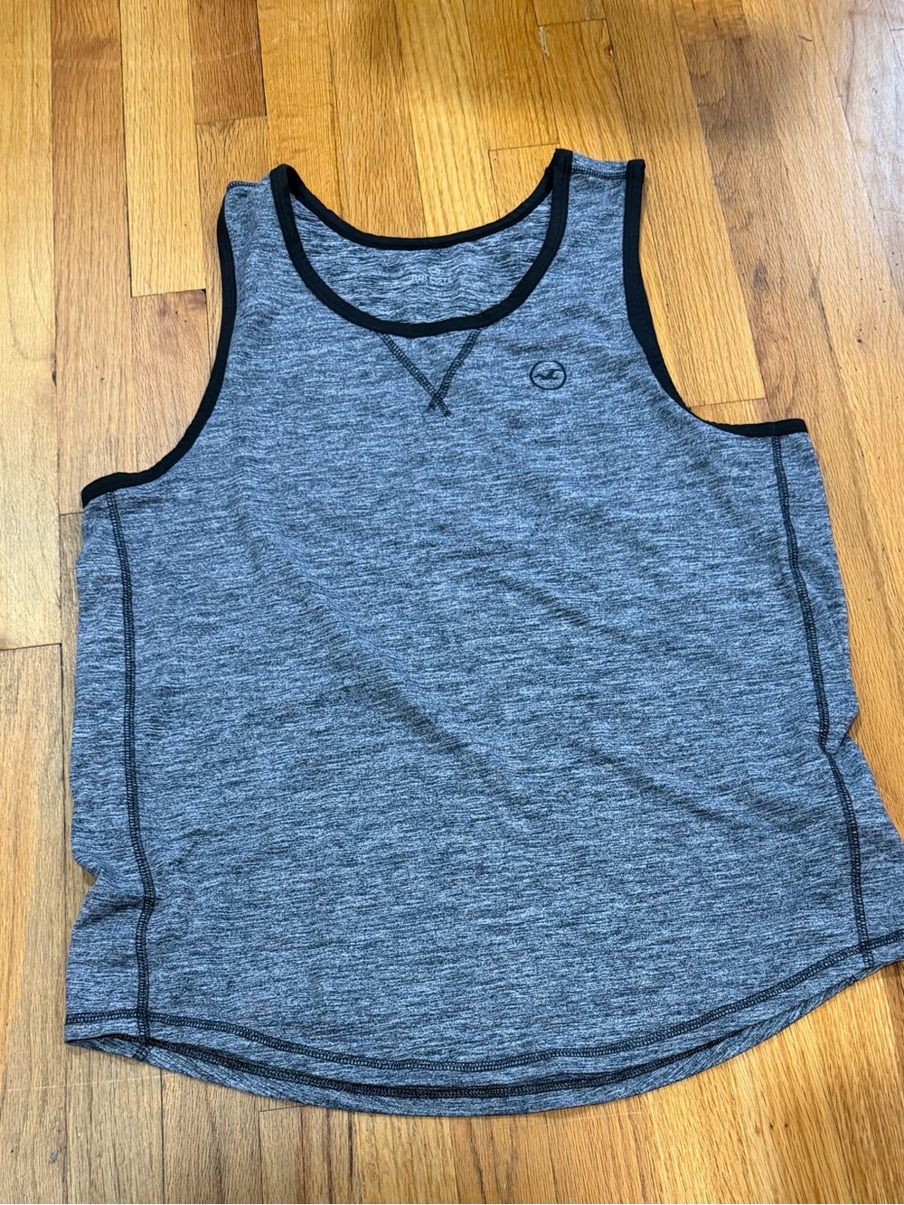 Hollister man Tank top L heather black